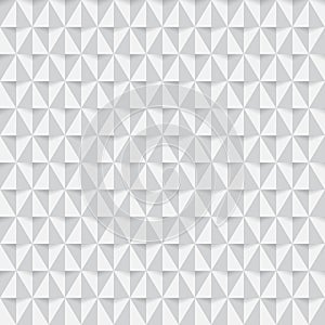 White triangle seamless pattern background
