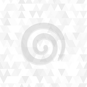 White triangle seamless pattern