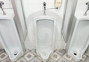 White urinal