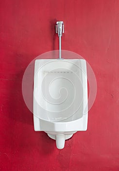 White urinal