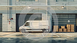 The Van at Warehouse.AI generated image