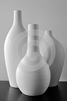 White Vases