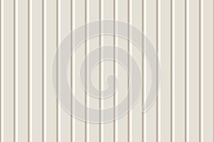 White vertical plastic, metal or wooden seamless siding texture