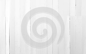 White vertical Wooden Wall Texture Background, Top-down of table wooden for a white Pattern and White soft wood surface as backgro