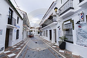 White village of BenalmÃ¡dena