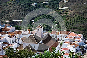 White village, Frigiliana, Andalusia.