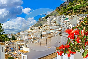 White village of Mijas. Costa del Sol, Andalusia, Spain photo