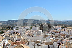 White village of Olvera, in CÃÂ¡diz photo
