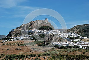 White village, Zahara de la Sierra, Spain.