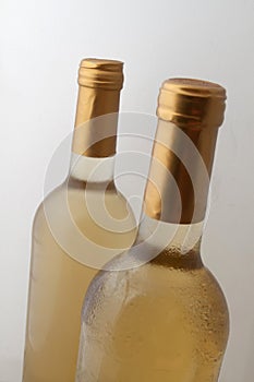 White vine bottles