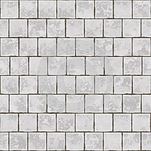 white vintage bath tiles texture seamless