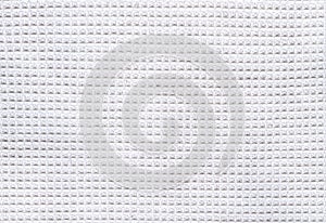 White waffle fabric background