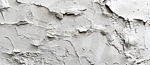 White Wall With Peeling Paint