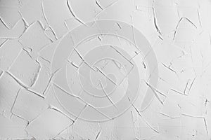 White wall stucco plaster texture, background with right angles