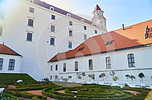 Bílé zdi Bratislavského hradu