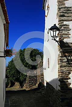 The historic town of Monsaraz, Alentejo Region, Portugal. photo