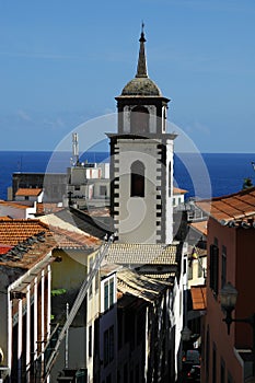 White washed spire photo