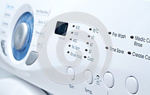 White washing machine