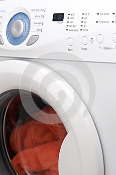 White washing machine