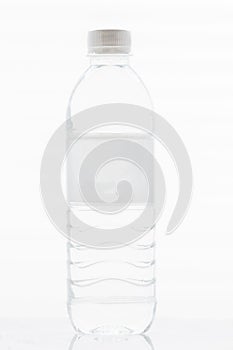 White water bottle isolated