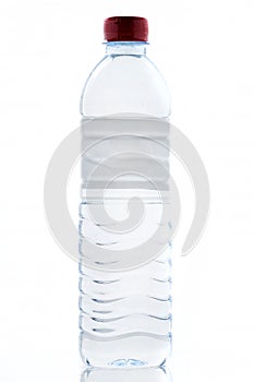 White water bottle isolated