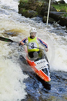 White Water Canoeist