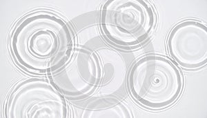 White Water Drops Ripples Texture Background