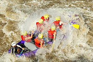 White water rafting