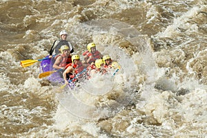 White water rafting