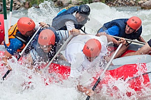 White water rafting