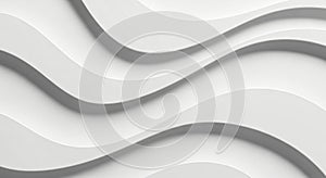 White wave background texture abstract design pattern wallpaper surface