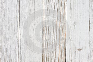 White weathered grained wood background photo
