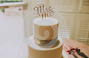 White Wedding Cake