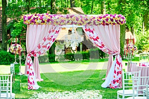 White wedding chairs