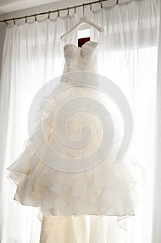 White Wedding dress