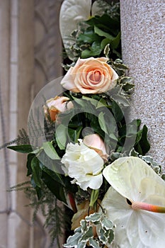 White Wedding flowers