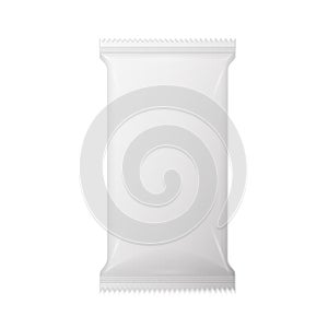 White wet wipes package