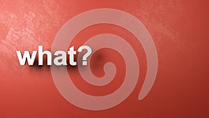 What Question with Copyspace