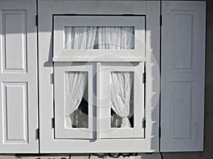 White window