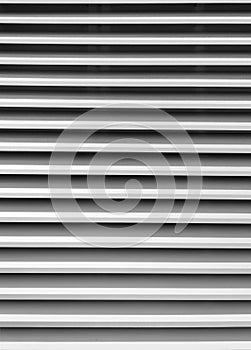 White window blind stripes