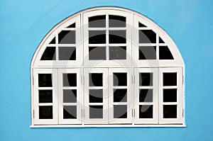 White windows