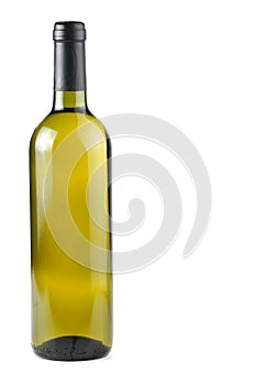White wine bottle