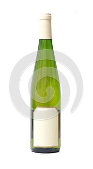 White wine bottle