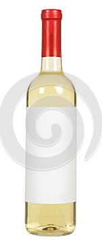 White wine bottle