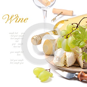 Biele víno francúzština syr výber 