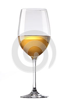 Vino blanco vaso 