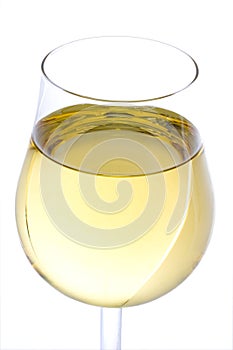 Vino blanco vaso 