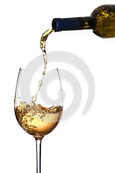 White wine glass