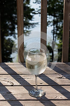 White wine spritzer