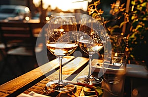white wine and wine pairings photo